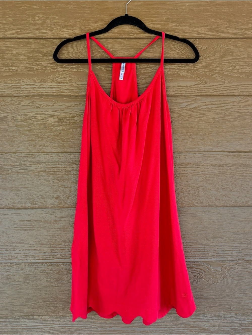 Southern Tide Red Racerback Halter Dress -Sz M